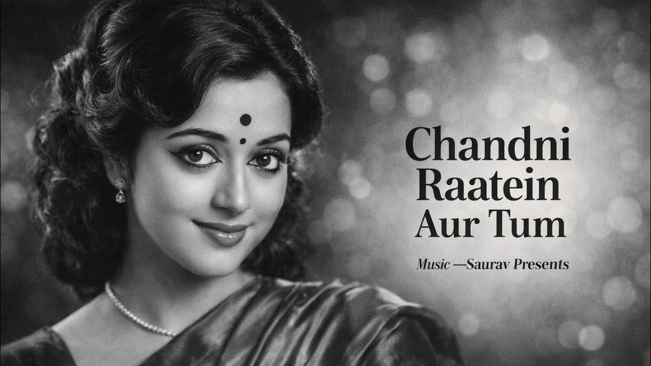 Chandni Raatein Aur Tum | 60s Melodious Bollywood Hits | Soulful Retro | Saurav