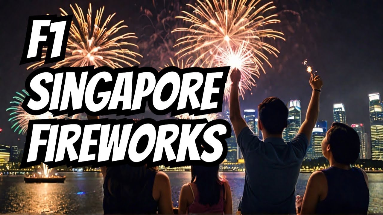 Singapore Formula 1 Grand Prix Fireworks | 2024 Singapore Grand Prix Tour 🇸🇬🚘👍