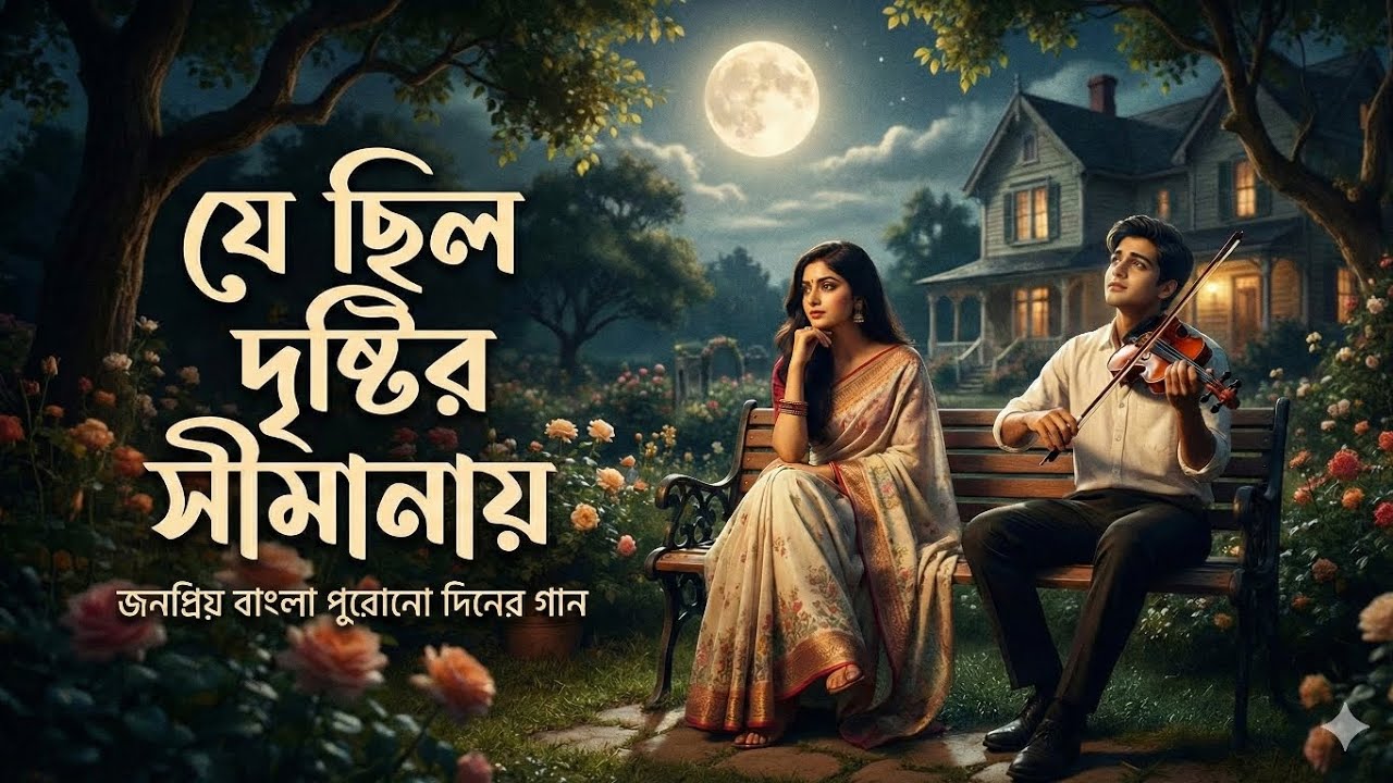 যে ছিল দৃষ্টির সীমানায় || জনপ্রিয় বাংলা পুরোনো দিনের গান @TuneR-musics 