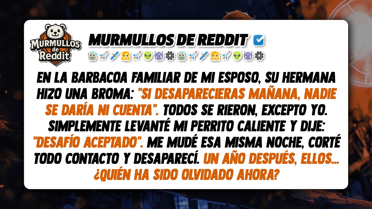 En la Barbacoa Familiar, la Hermana de Mi Esposo Hizo una Broma: 