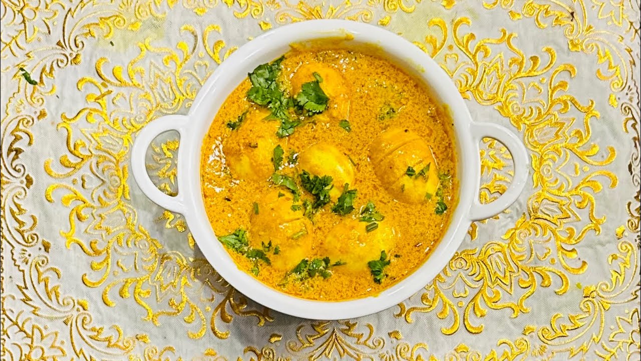 Shahi Egg Curry | Recipe 