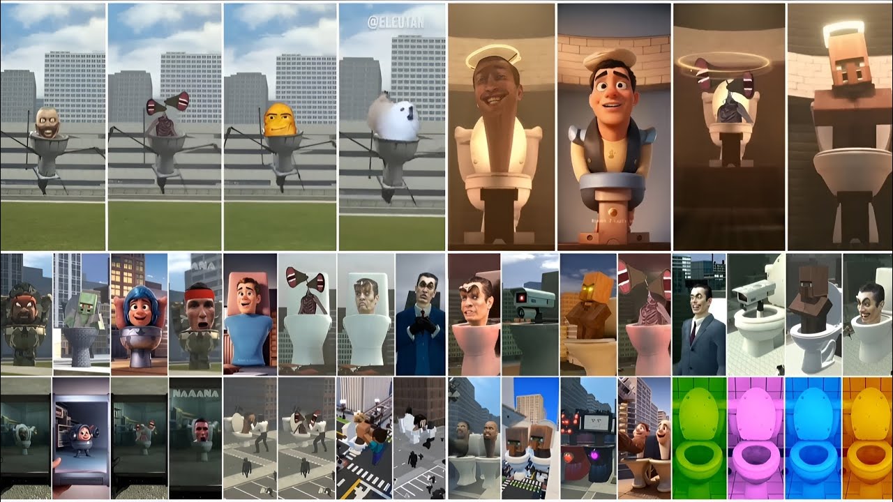 SKIBIDI TOILET MEGA BATTLE