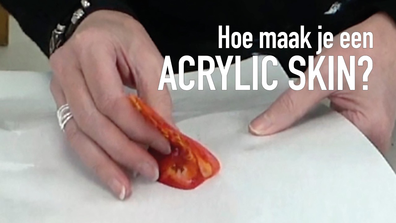 Hoe maak je een Acrylic Skin (Acrylvel)? ⎪ VRAAG = VIDEO⎪Beika ART