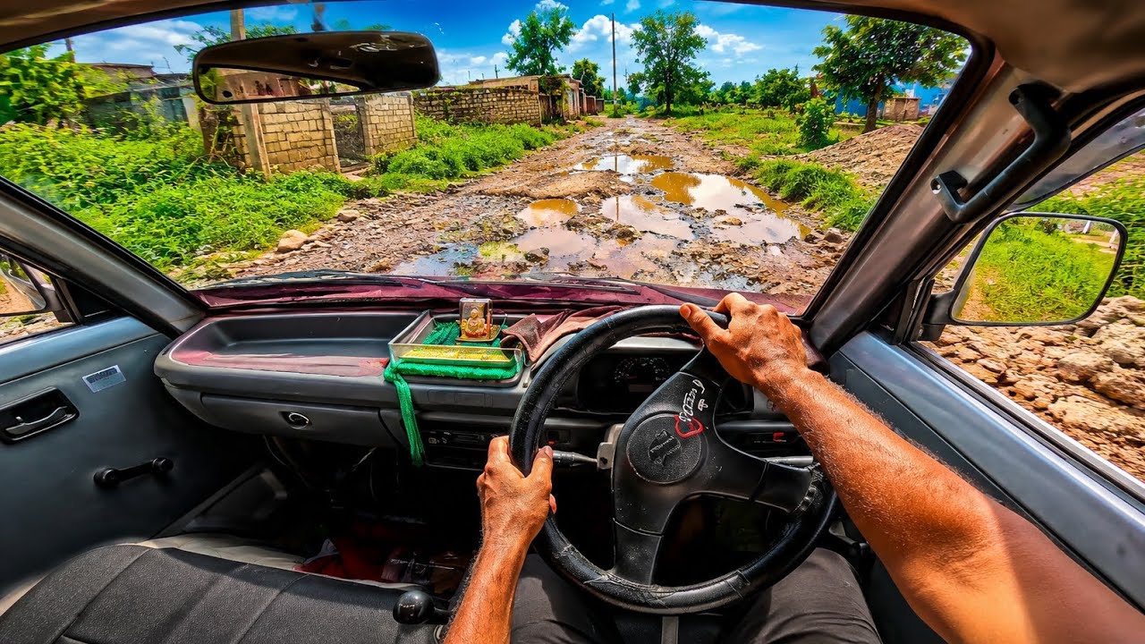 Super Carry Overload POV Driving ASMR 4K | Heavy Load Village Transport 🚛🔥