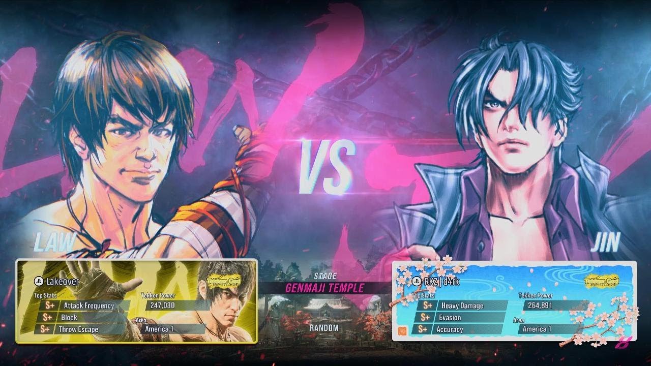 TEKKEN 8 Law vs Jin Comeback Season!!!