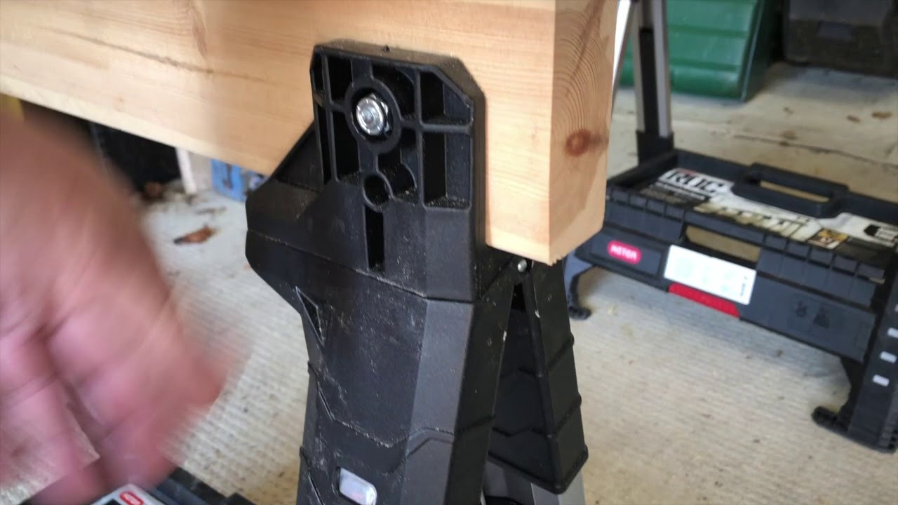 Keter Lumberjack Saw Horses - Tool Review Tuesday