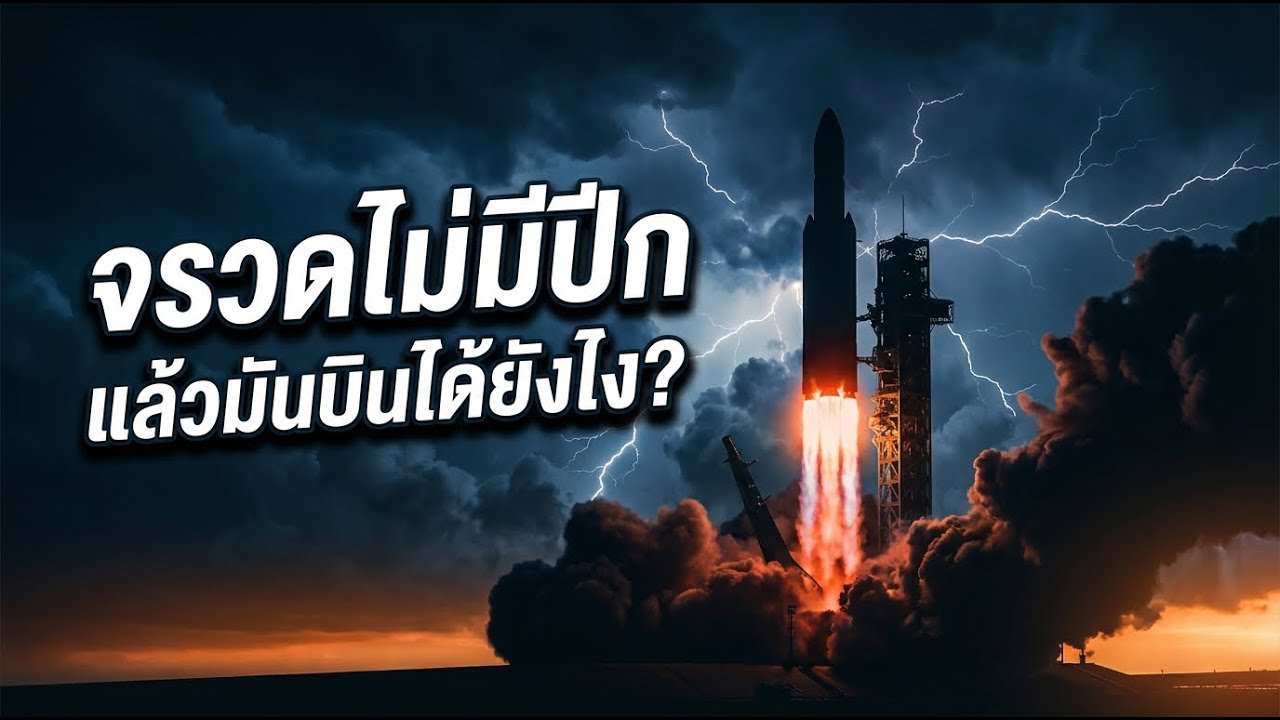 จรวดไม่มีปีก แต่ทำไมบินได้? เปิดความลับที่มันเอาชนะฟิสิกส์ได้ | ปริศนารอบตัว