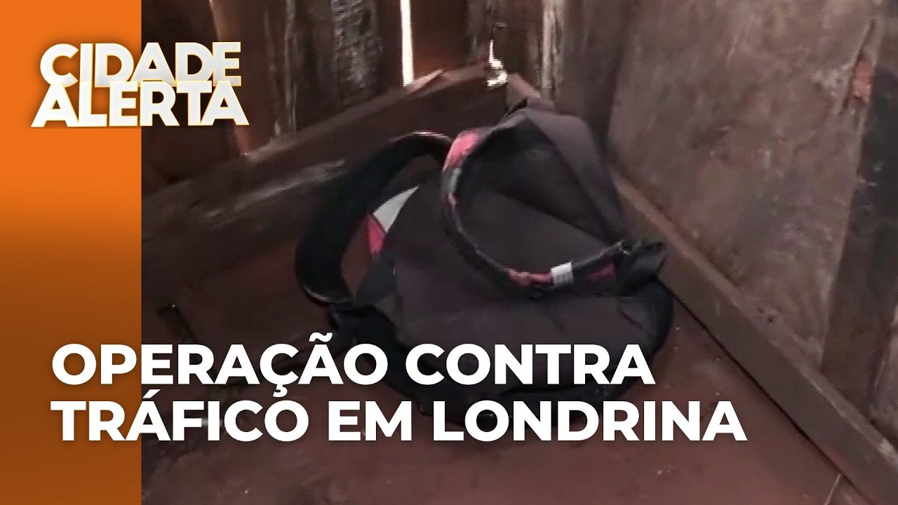 PM cerca suspeito de tráfico de drogas em vielas de Londrina; eles encontraram maconha