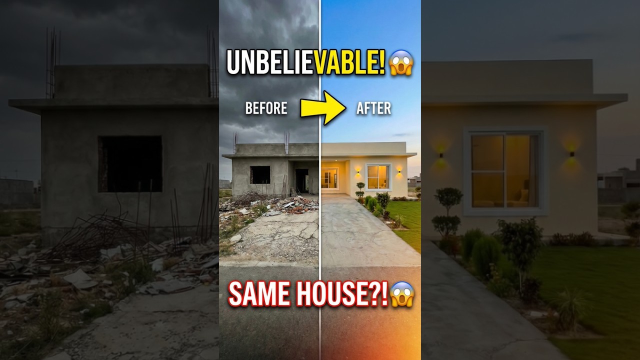 House Glow Up 😜 3D Design 😱 Wide Home 🏡 