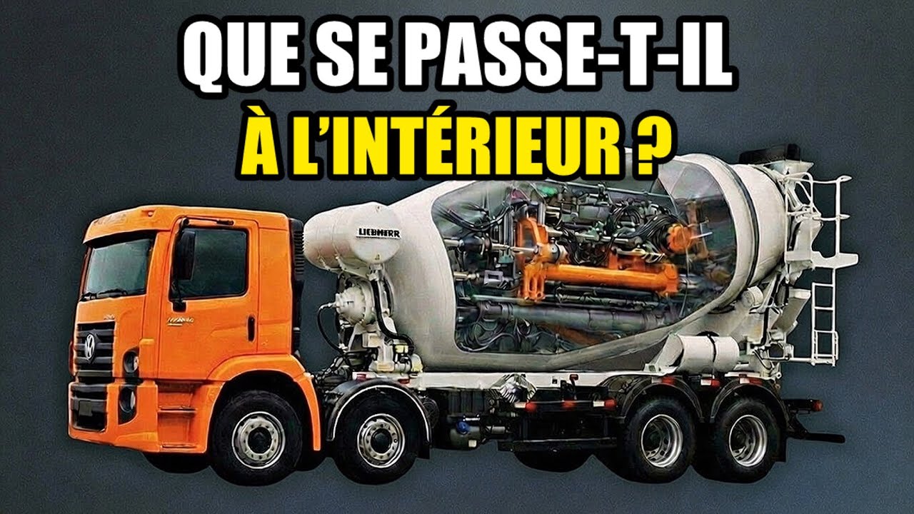 Comment fonctionne UN CAMION MALAXEUR ?