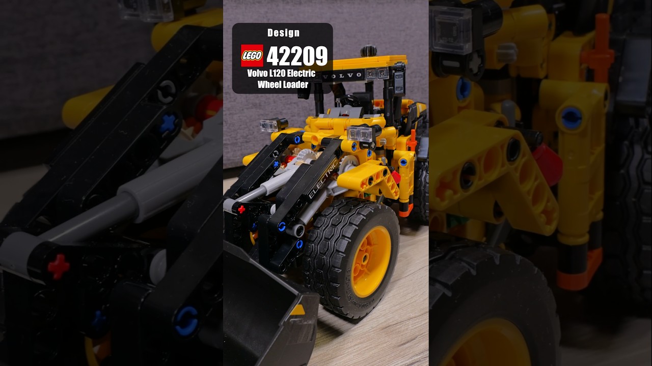 LEGO 42209 Design | LEGO Volvo L120 Electric Wheel Loader | Showcase LEGO Technic 2025