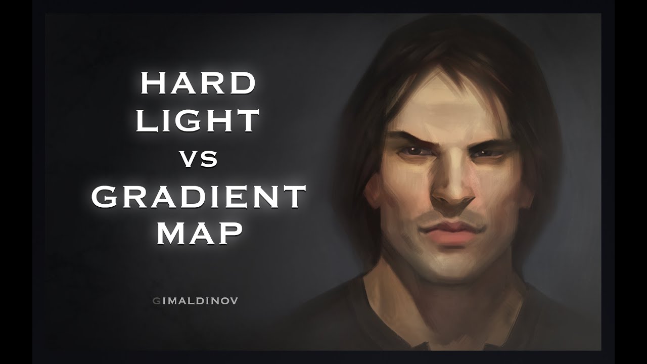 Hard light vs Gradient map