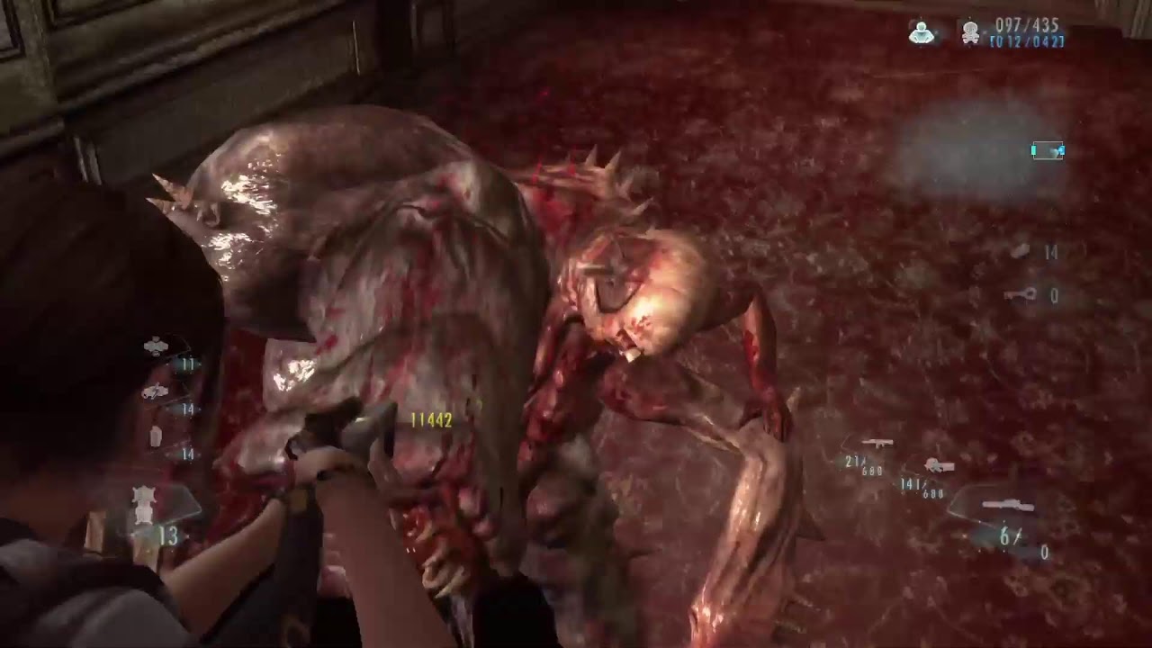Resident Evil révélation mode commando training configuration ghost ship defis