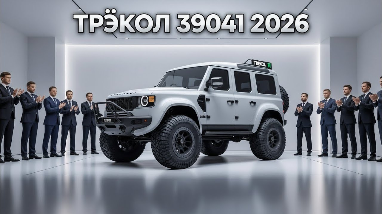 Trekol 39041 2026 🚙 Легендарный российский вездеход | Полный обзор экстремальной проходимости