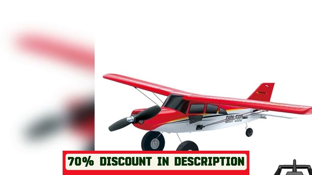 A must-have product! Qidi560 Moore M7 Off-road RC Plane 4CH Brushless Remote Control Airplane Fixe