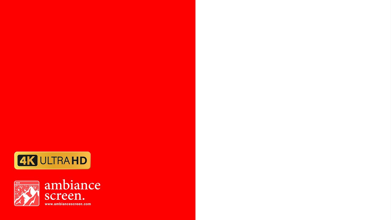 🚨 Fire Truck Lights #1 - 4K (10 HOURS) | Ambiance Screen.