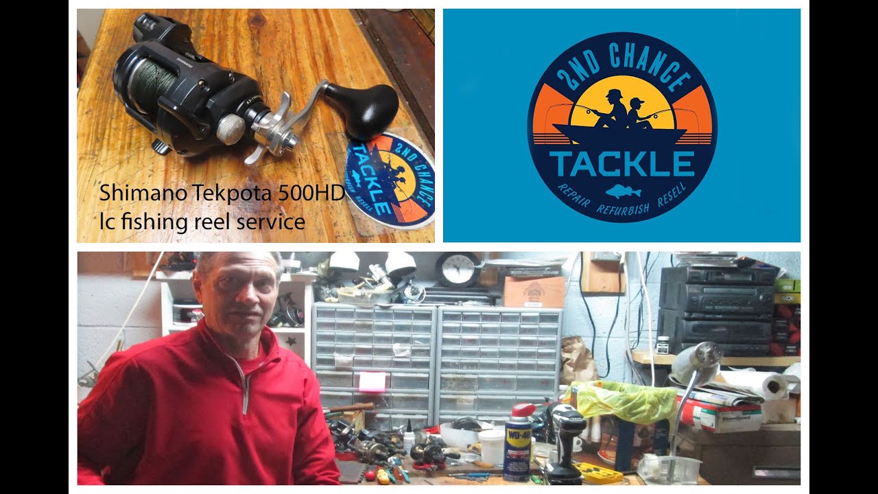Рыболовная катушка Shimano Tekota 500HD LC: как разобрать и обслужить