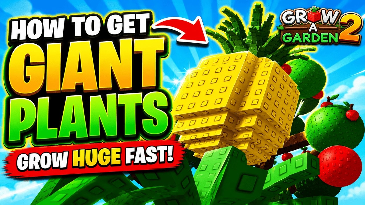 How To Get Giant Plants in Grow a Garden 2 Roblox | (BEST METHOD)