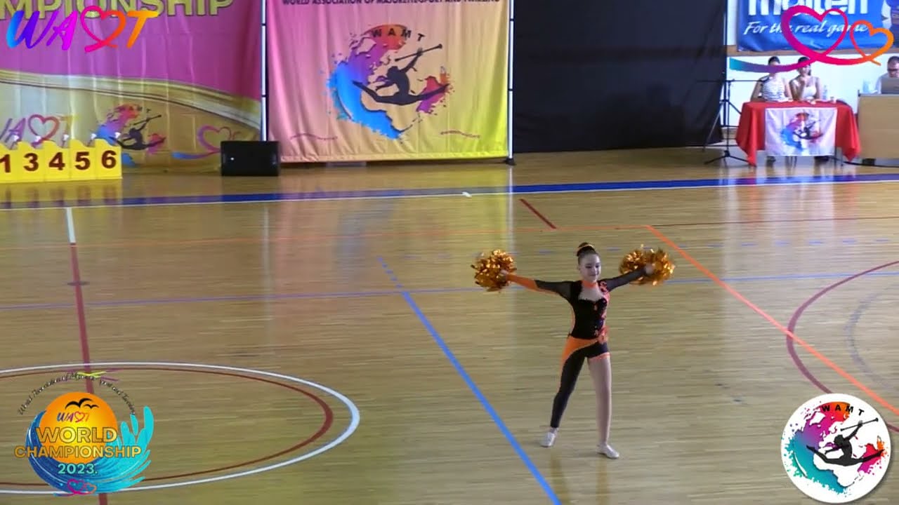 Pom Pom Cadet Solo- Leticija Capan- Katolička osnovna škola Josip Pavlišić, Croatia