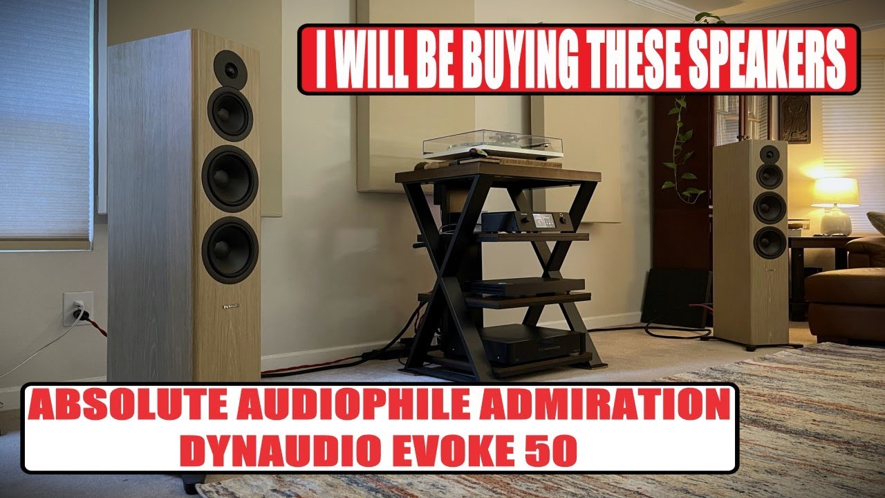 🔥ДОМИНАЦИЯ НАПОЛЬНЫХ АКУСТИЧЕСКИХ КОЛОНОК ЗА 6000 ДОЛЛАРОВ - DYNAUDIO EVOKE 50