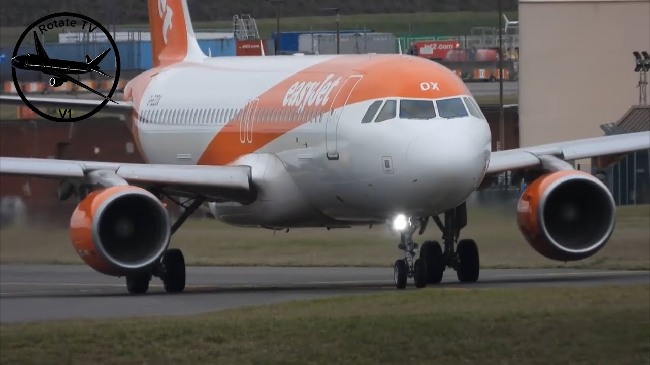 Few planes filmed from a cold and windy Birmingham Airport on 27/12/2025 (read description please)