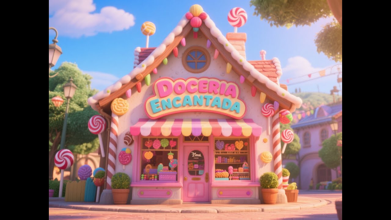 ✨ “João e Maria na Casinha de Doces 🍭 | História Infantil Cantada com Música e Diversão”