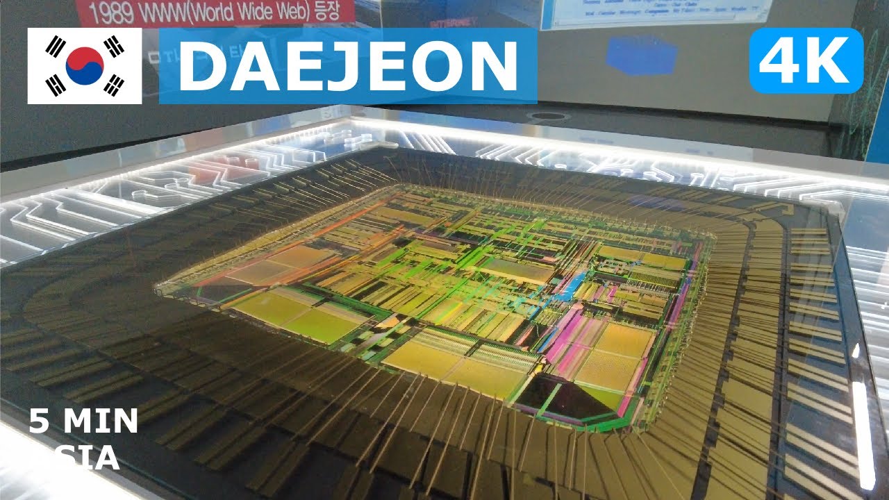 🇰🇷 South Korea - Daejeon: 5 Minutes Walking Tour - 4K