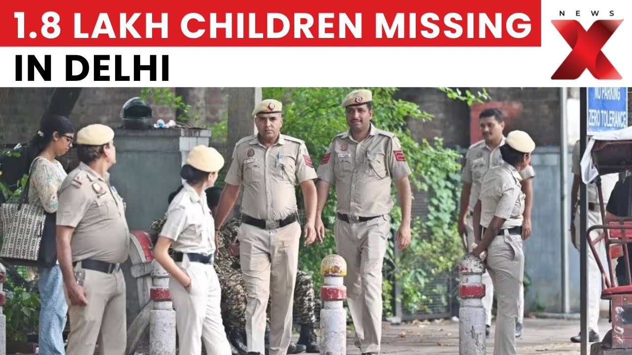 1.8 Lakh Children Missing In Delhi: 50,000 Still Untraced | Expert Insights | NewsX