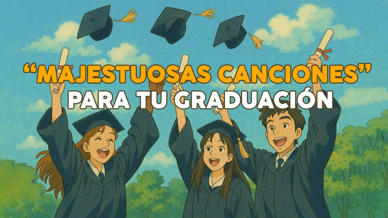 Canciones de graduación ¡Así se siente lograrlo después de tanto estudiar!