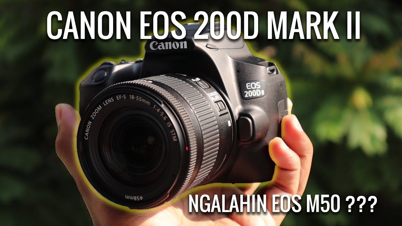 MASIH ANGET !!! REVIEW CANON EOS 200D MARK II #eos200dmarkii