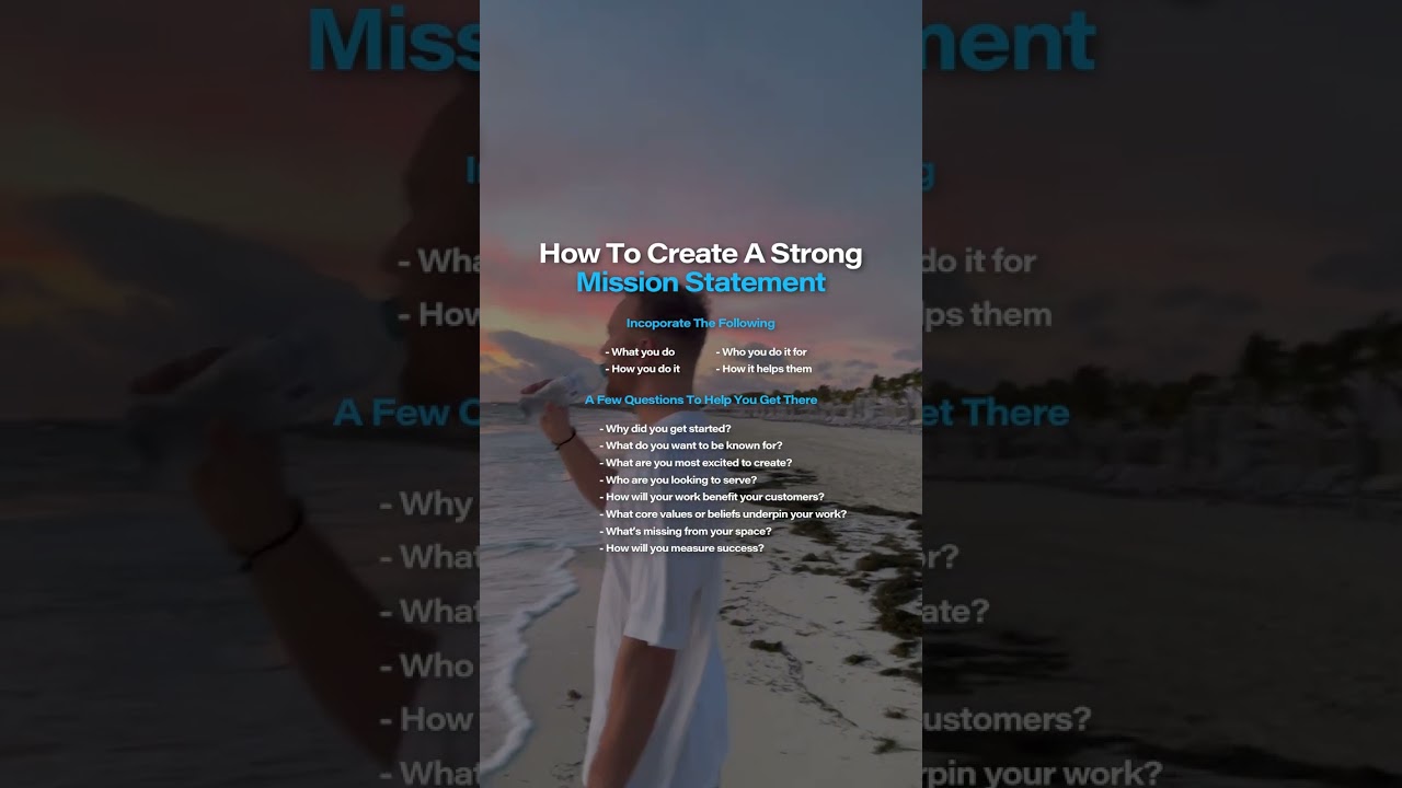 How To Create A 🔥 Mission Statement
