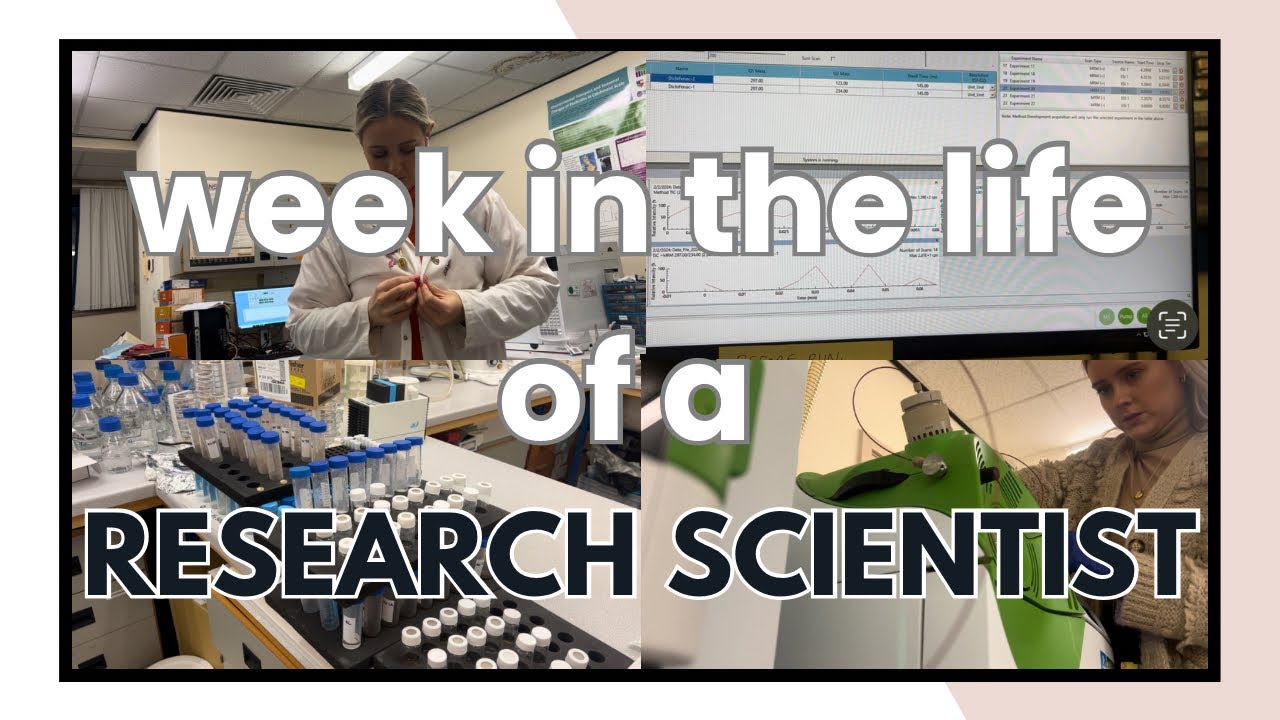 WORKING ON A NEW METHOD | a week in the life of a research scientist vlog #3