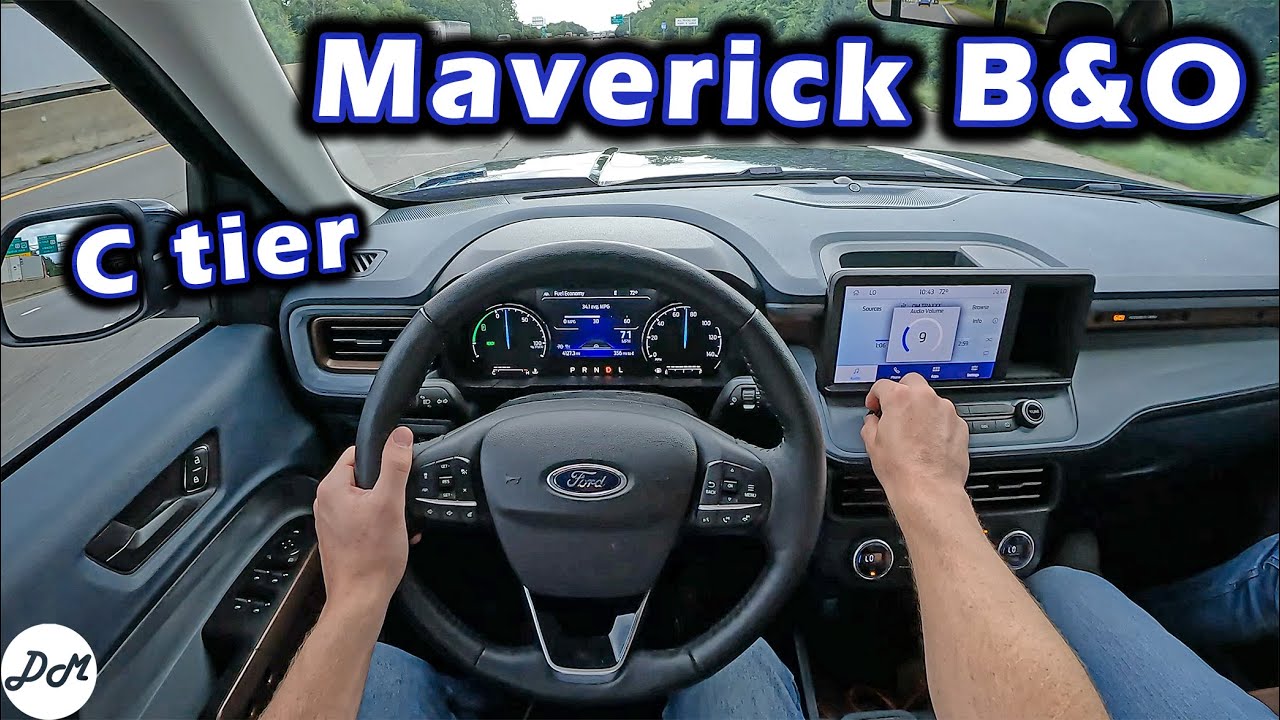 Ford Maverick 2022 года — обзор звуковой системы B&O с 8 динамиками (Lariat Luxury)