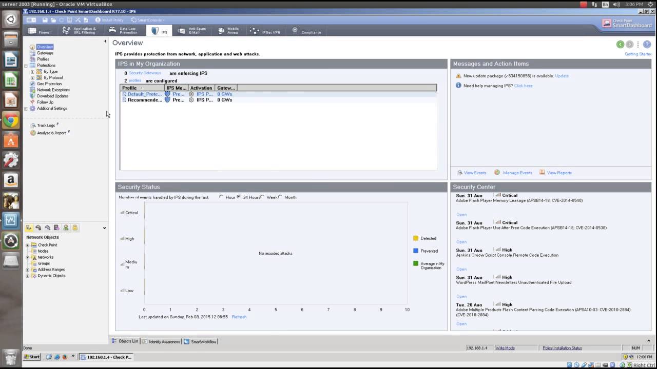 Checkpoint UTM-1 3070 Initial Setup and Bridge mode