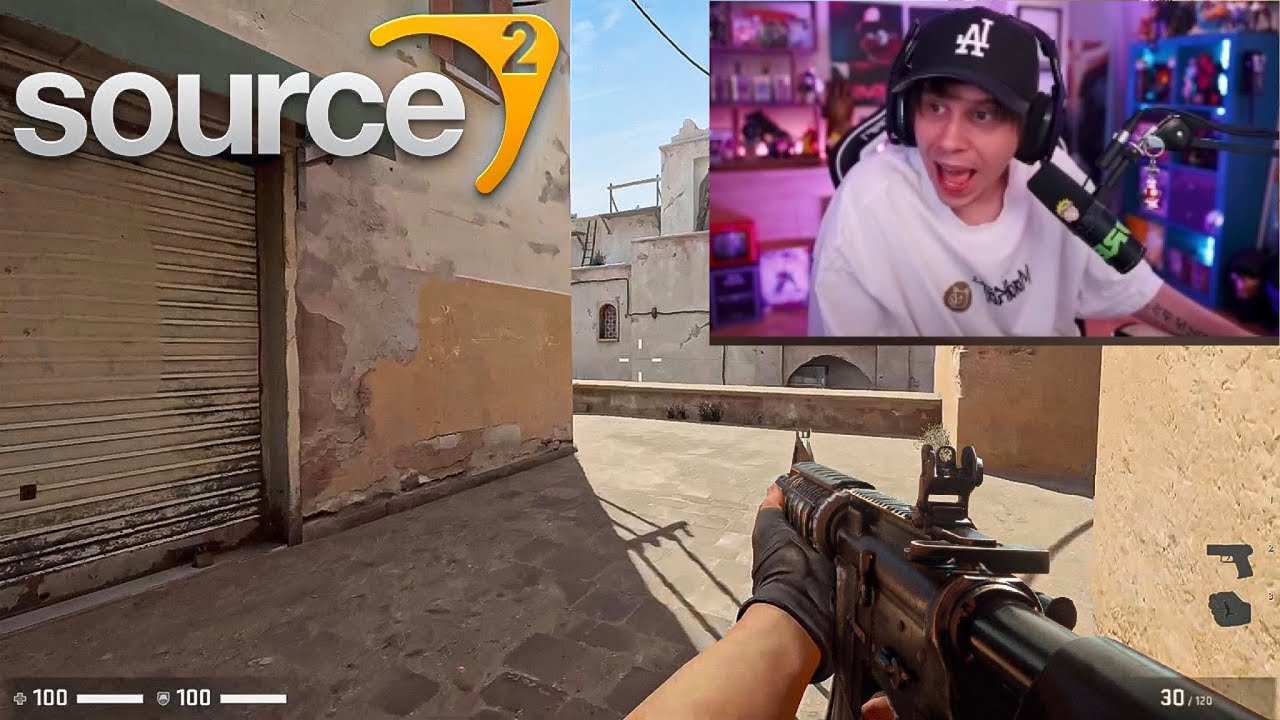 🔴RUBIUS REACCIONA al Counter Strike 2 😱