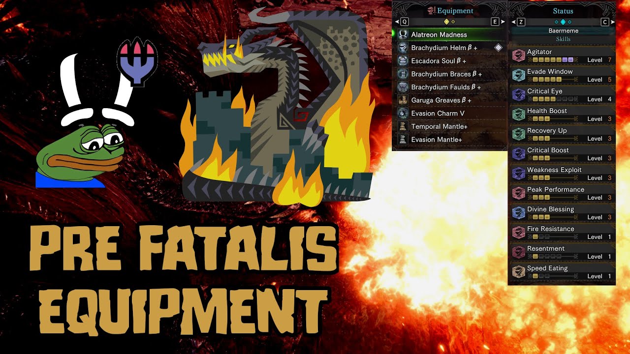 MHWI: Fatalis Dual Blades Solo with Pre-Fatalis Gears