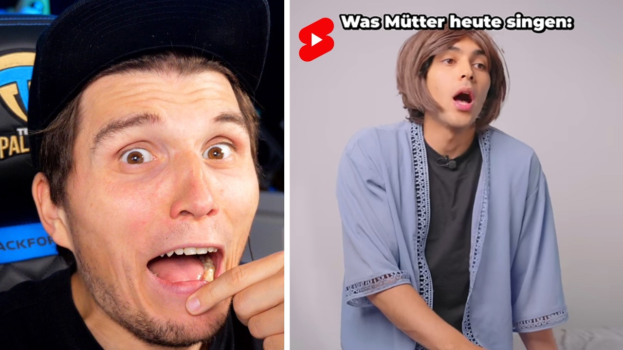 Paluten guckt Shorts bis er sein Kind in den Schlaf gesungen hat