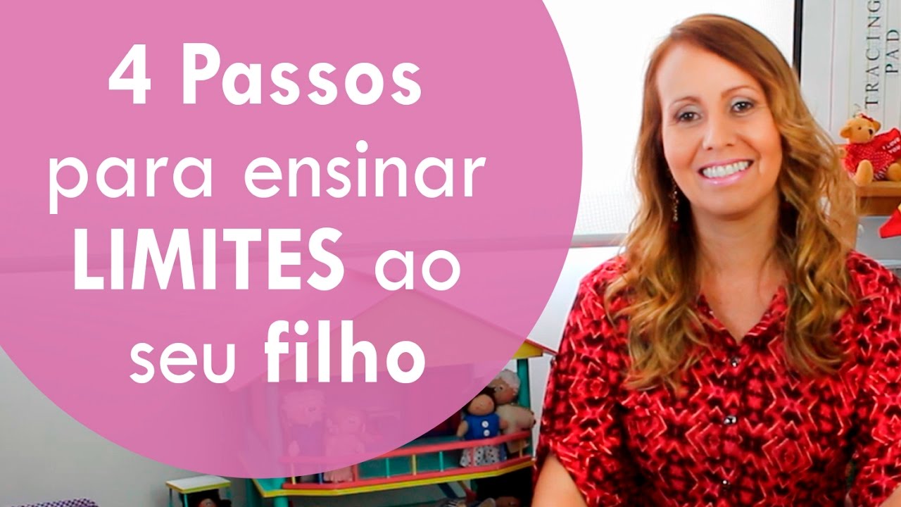 4 Passos para ensinar LIMITES ao seu FILHO