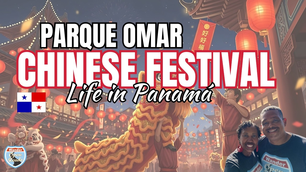 Праздник китайского Нового года в Панама-Сити 🇵🇦 | Празднование в парке Омар