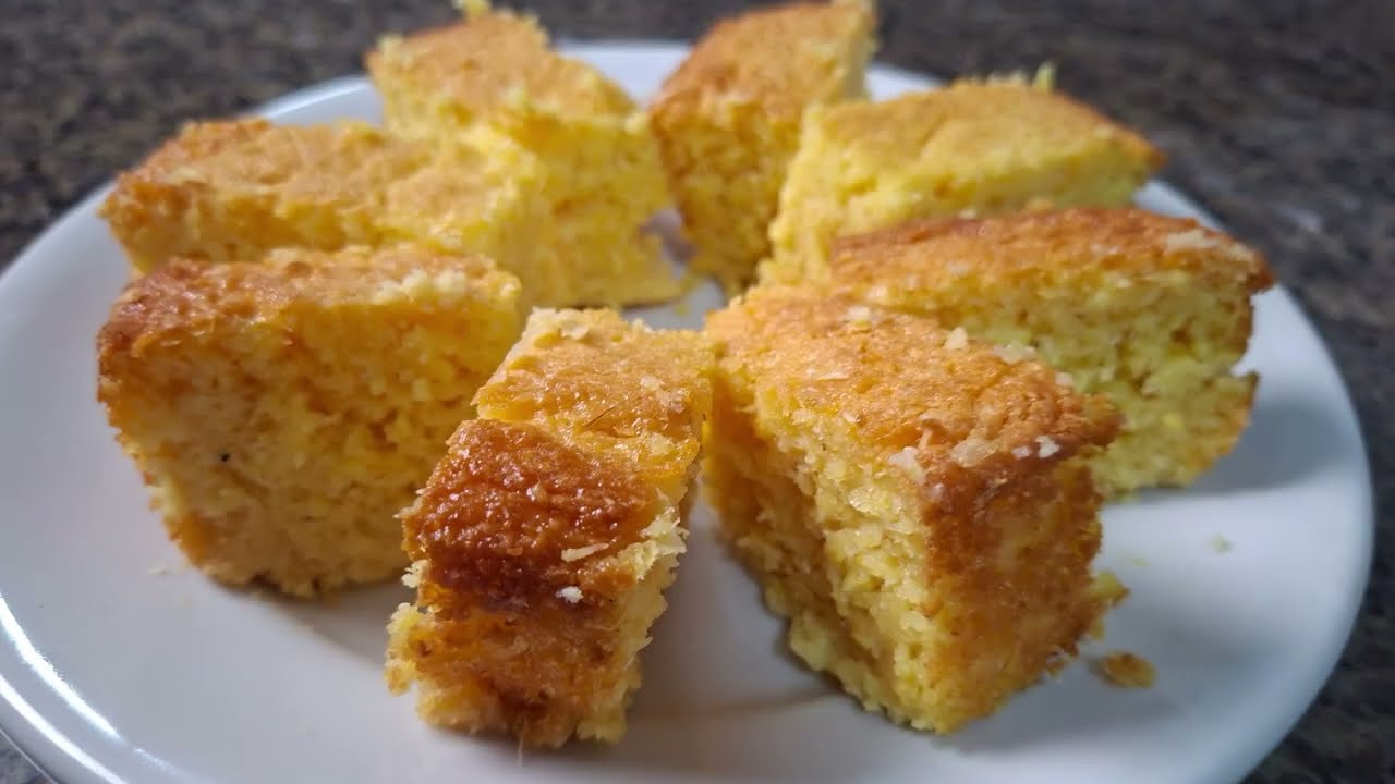 Bolo de Milho Fácil e Delicioso! (Receita não leva trigo)