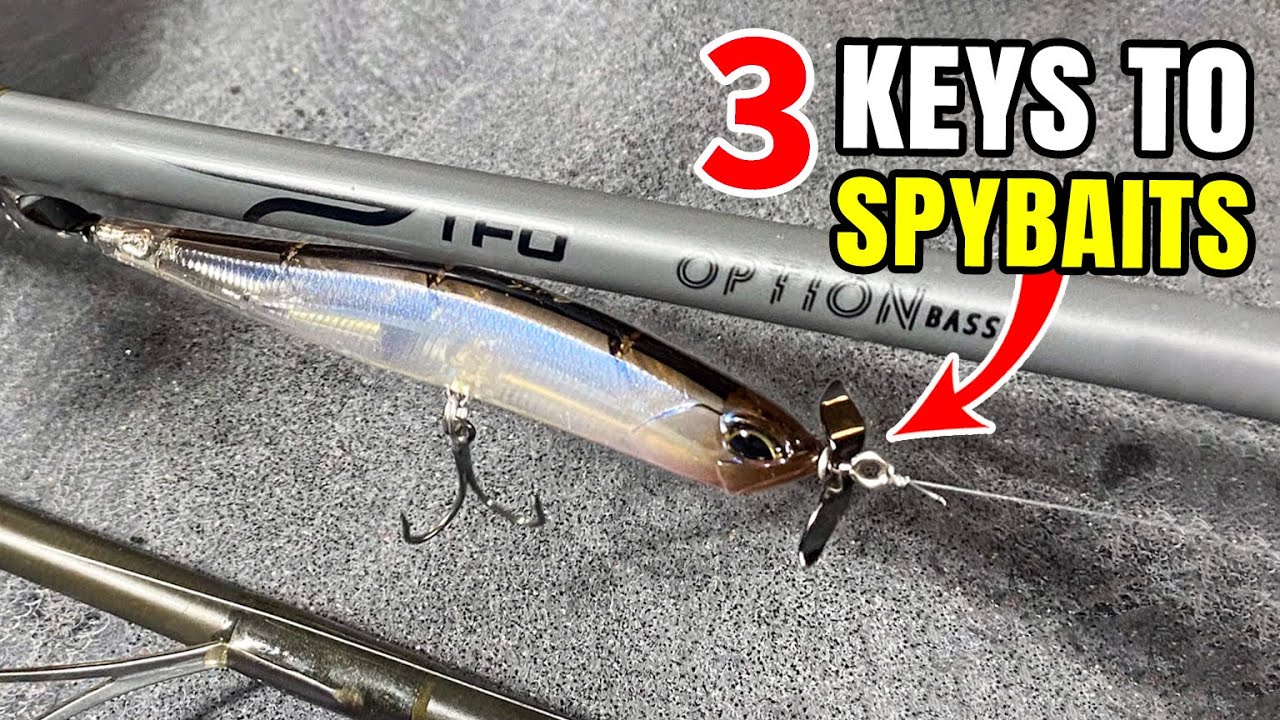 The EASIEST Way to Learn SPYBAIT Fishing (3 KEYS)