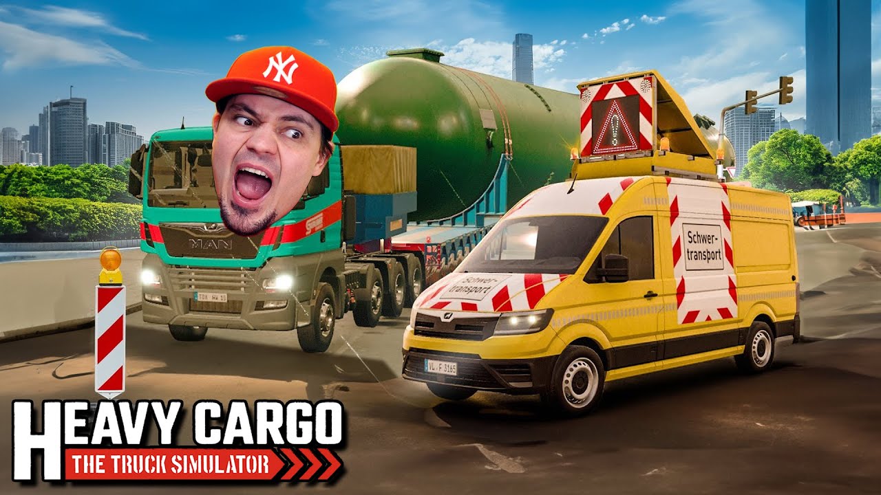 🚛 MOJA PIERWSZA OBSTAWA CIĘŻAR&Oacute;WKI *kolega się zwolnił* | Heavy Cargo Truck Simulator #03