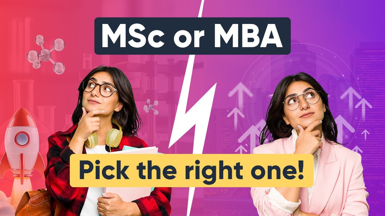 MSc vs. MBA: Which degree is right for you in 2025? | Study abroad