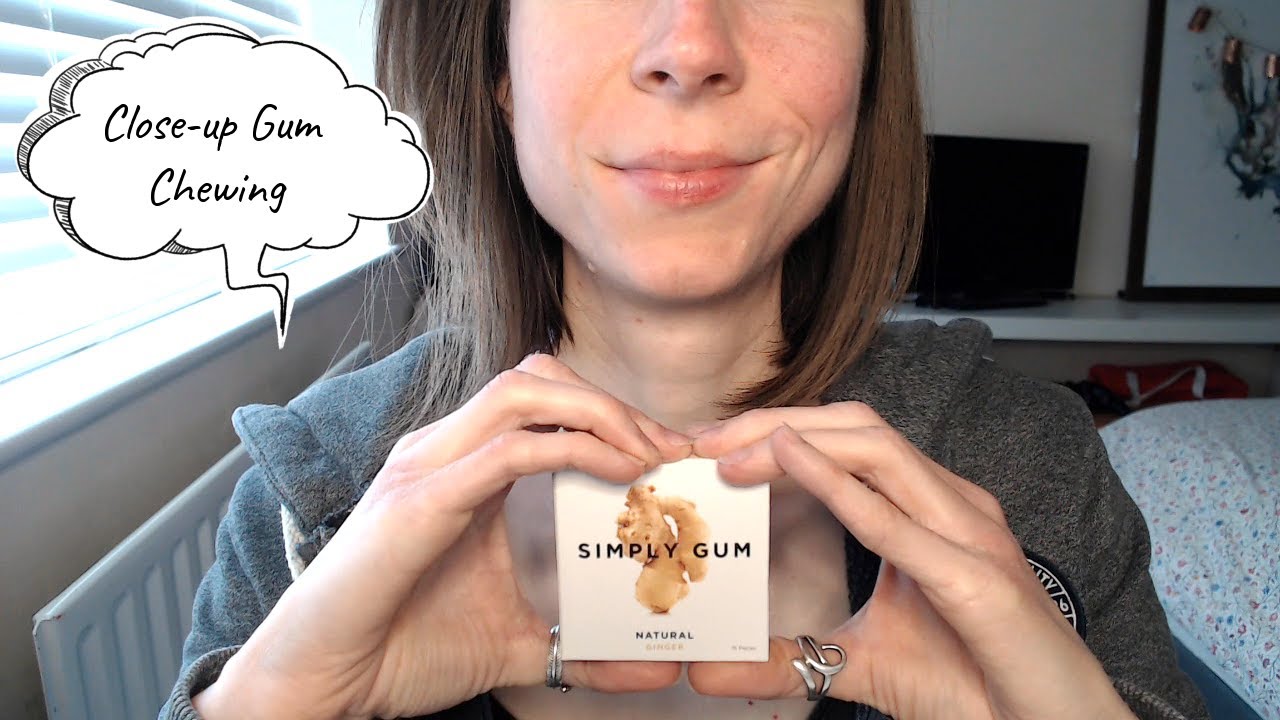 ASMR Gum Chewing Close-up Sounds | Minimal Talking | Requested Video