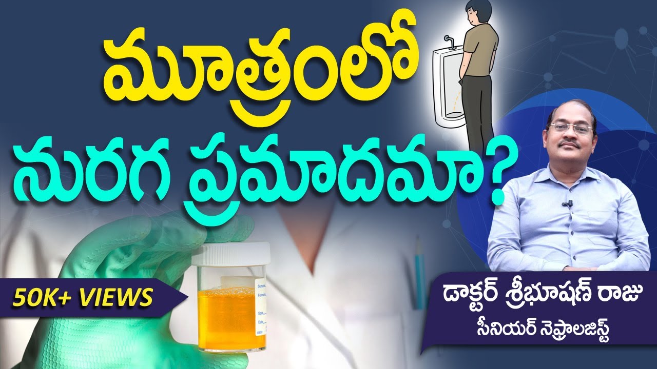 Protein loss in Urine I మూత్రంలో నురగ రావడం డేంజరా? Dr Sreebhushan Raju @3tvnetwork
