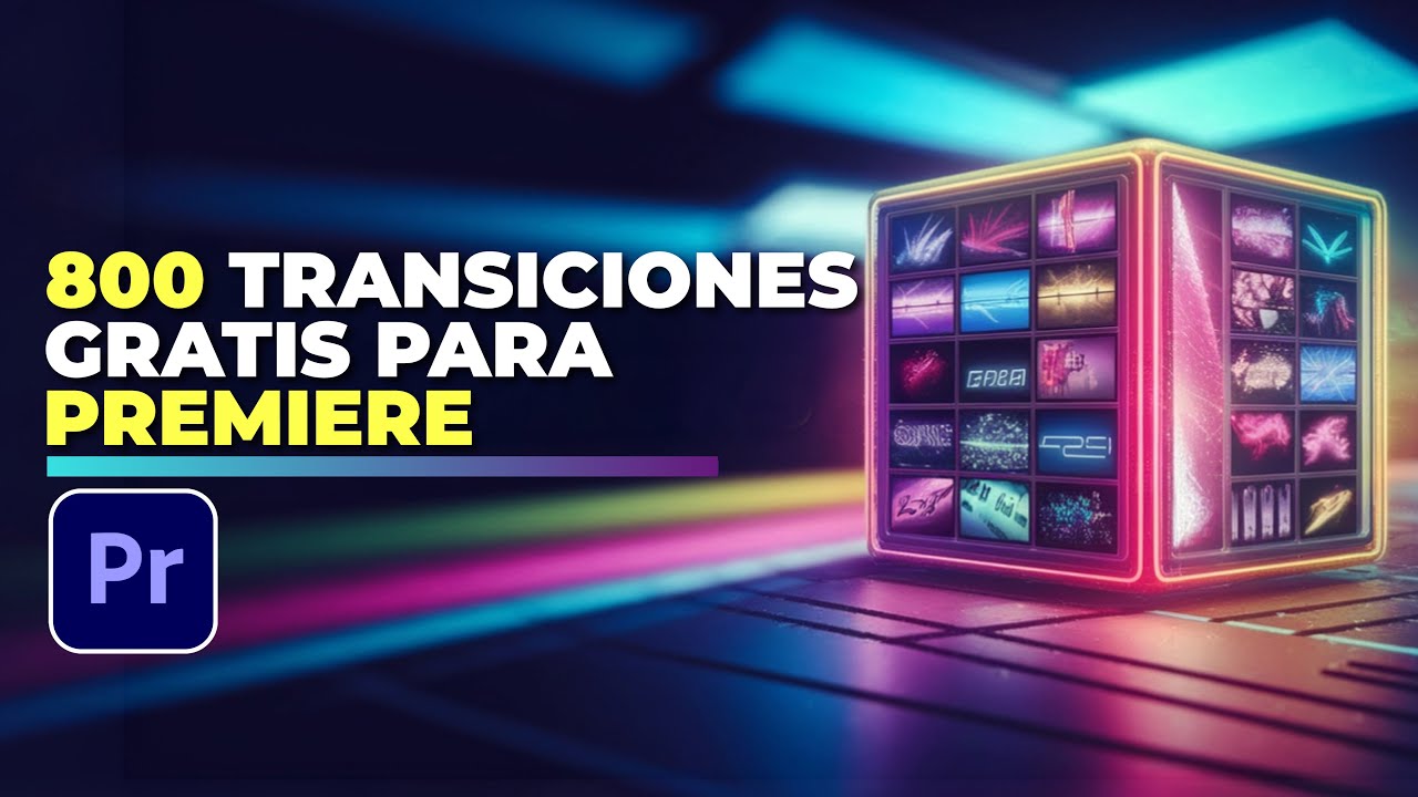 🎁 800 Transiciones GRATIS para Premiere Pro + Tutorial Completo (ACTUALIZADO 2025)