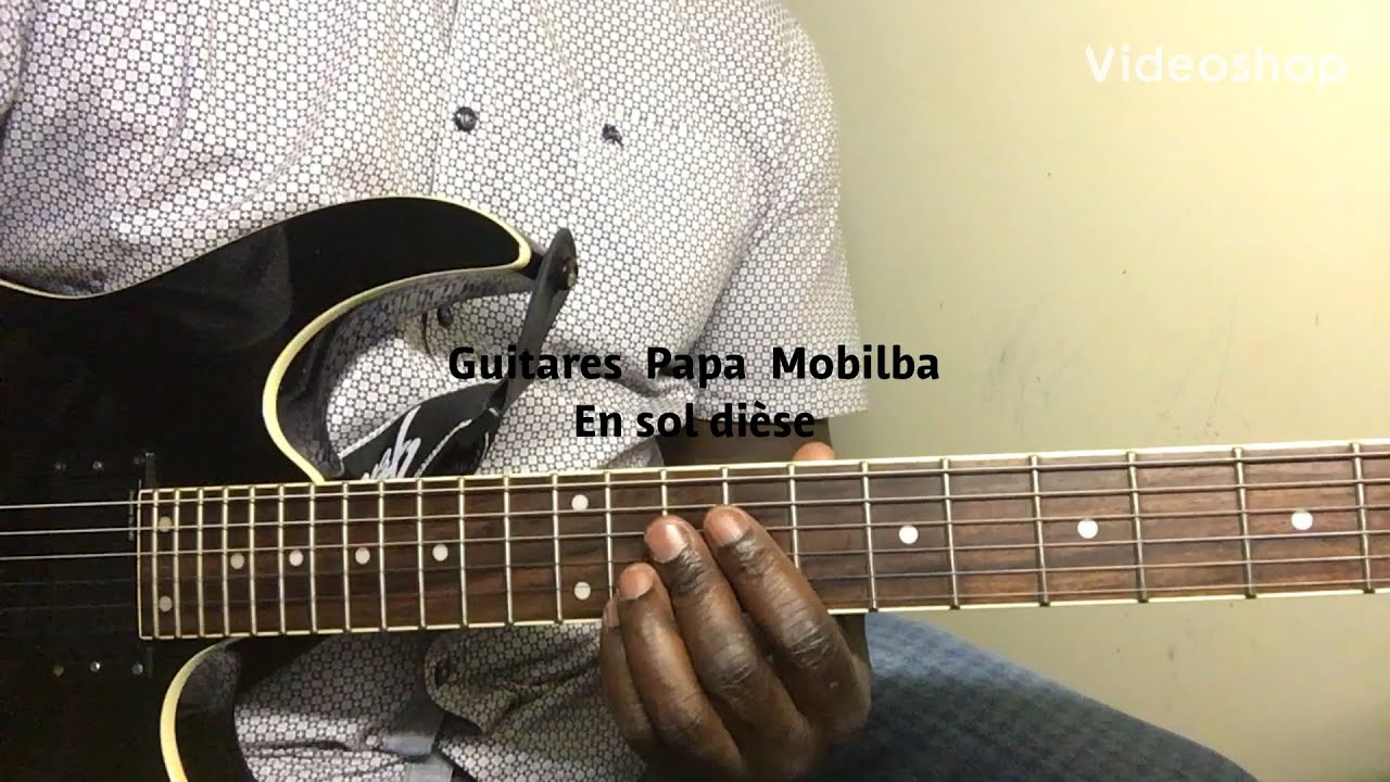 TUTORIEL GUITARE:   Papa mobimba koffi olomide seben