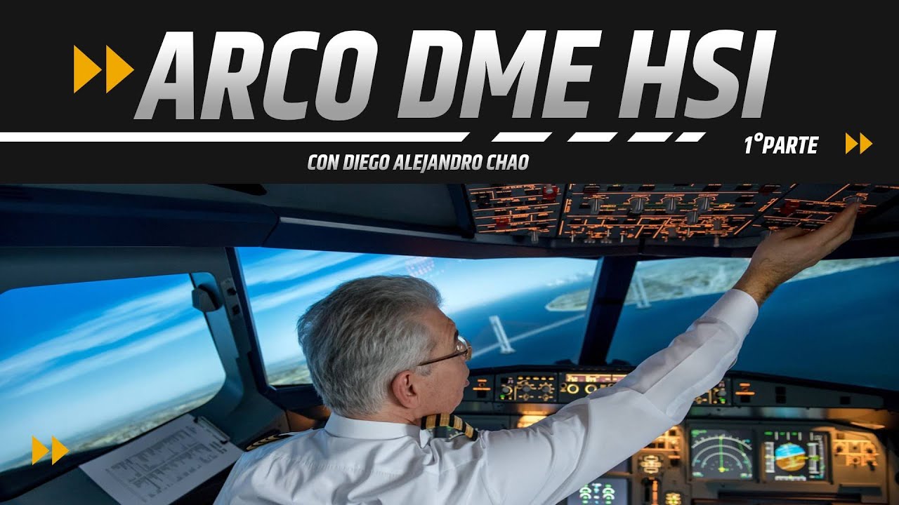 Tutorial F&Aacute;CIL ARCO DME 1&deg;PARTE Radio Navegaci&oacute;n Vuelo IFR FSX