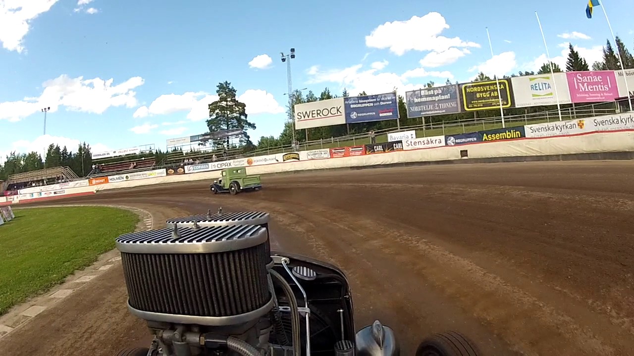 Scandinavian Dirt Track Weekend 2017 - 1932 Ford Test & Tune