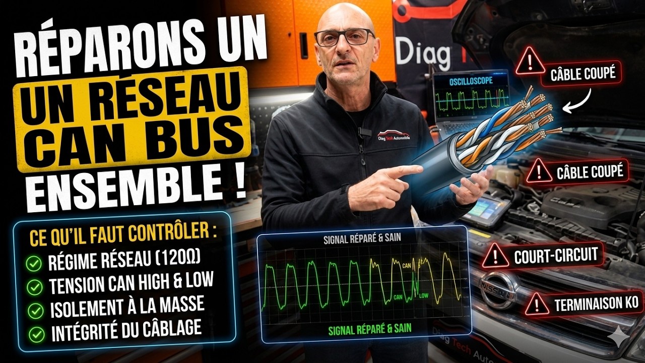 réparons un réseau CAN Bus ensemble